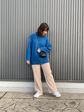 FREDY&GLOSTER stylingさん（レディース・160cm）の冬コーディネート