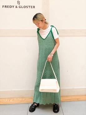 サマーニットワンピ」の人気ファッションコーディネート - WEAR
