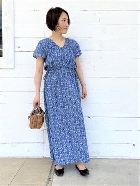 「CACHELLIE（カシェリエ）のアイテム」を使った、FREDY&GLOSTER stylingさん（レディース・160cm）の夏コーディネート