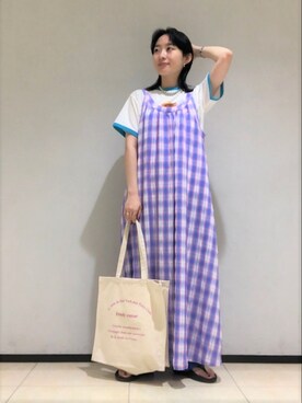 FREDY&GLOSTER stylingさん（レディース・160cm）の夏コーディネート