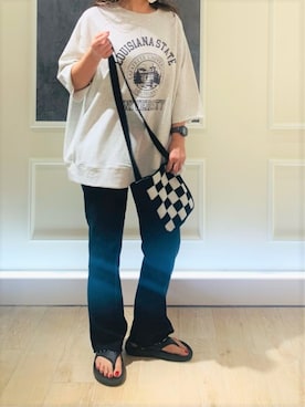 FREDY&GLOSTER stylingさん（レディース・160cm）の夏コーディネート