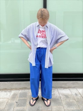 FREDY&GLOSTER stylingさん（レディース・160cm）の夏コーディネート