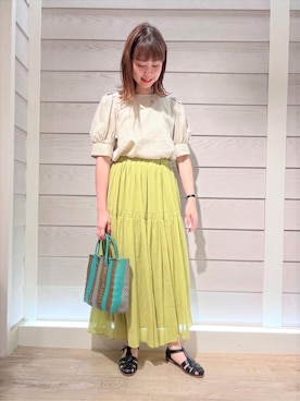 FREDY&GLOSTER stylingさん(レディース・160cm)の夏コーディネート