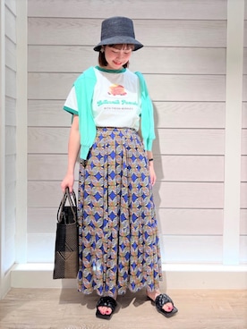 FREDY&GLOSTER stylingさん（レディース・160cm）の夏コーディネート