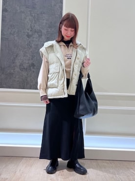 FREDY&GLOSTER stylingさん（レディース・161cm）の冬コーディネート