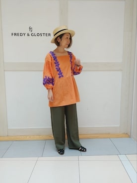FREDY&GLOSTER stylingさん（レディース・160cm）の春コーディネート