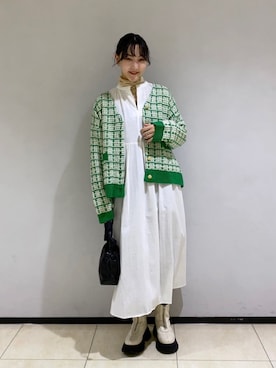 FREDY&GLOSTER stylingさん(レディース・162cm)の冬コーディネート