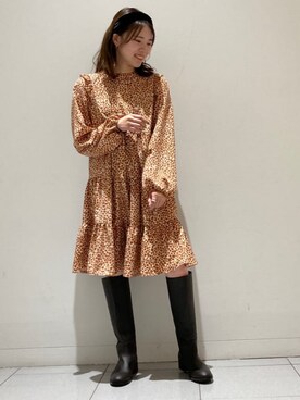 FREDY&GLOSTER stylingさん（レディース・160cm）の冬コーディネート