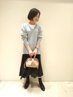 FREDY&GLOSTER stylingさん(レディース・160cm)の秋コーディネート