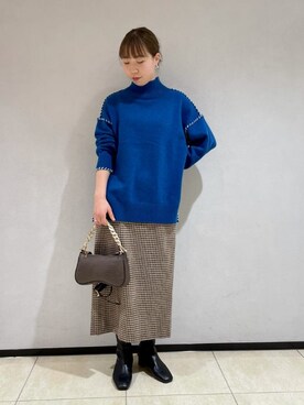 FREDY&GLOSTER stylingさん(レディース・160cm)の冬コーディネート