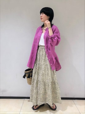 FREDY&GLOSTER stylingさん（レディース・160cm）の夏コーディネート