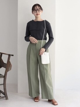 FREDY&GLOSTER stylingさん（レディース・160cm）の春コーディネート