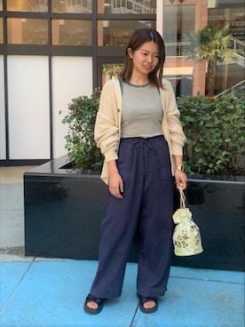 FREDY&GLOSTER stylingさん(レディース・160cm)の夏コーディネート