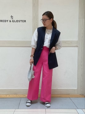 FREDY&GLOSTER stylingさん（レディース・160cm）の春コーディネート
