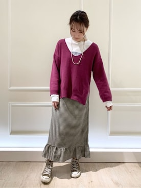 FREDY&GLOSTER stylingさん（レディース・160cm）の秋コーディネート