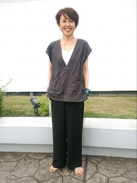FREDY&GLOSTER stylingさん(レディース・160cm)の夏コーディネート