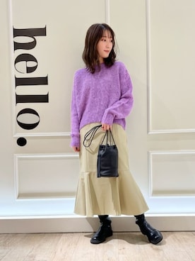 FREDY&GLOSTER stylingさん(レディース・160cm)の冬コーディネート