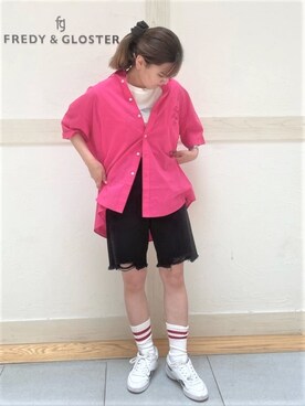 FREDY&GLOSTER stylingさん（レディース・160cm）の夏コーディネート