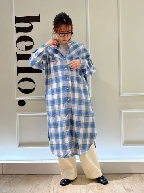 Fredy Gloster Styling Fg Women S Ec Fredy Emueのシャツワンピースを使ったコーディネート Wear