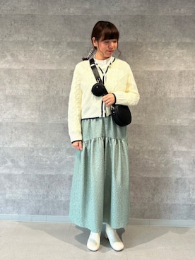 FREDY&GLOSTER stylingさん（レディース・163cm）の冬コーディネート