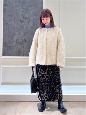 FREDY&GLOSTER stylingさん（レディース・161cm）の冬コーディネート