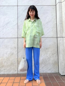 FREDY&GLOSTER stylingさん（レディース・160cm）の夏コーディネート