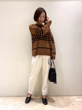 FREDY&GLOSTER stylingさん(レディース・160cm)の冬コーディネート