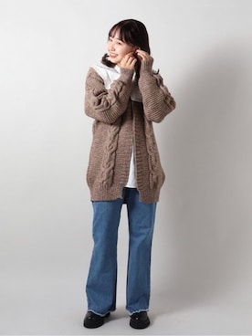 FREDY&GLOSTER stylingさん（レディース・160cm）の冬コーディネート