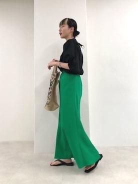 「うしろリボン」｜FREDY&GLOSTER stylingさん（レディース・160cm）の春コーディネート