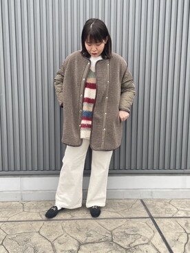「FREDY&GLOSTER」｜「アイテム（その他アウター）」を使った、FREDY&GLOSTER stylingさん（レディース・160cm）の秋コーディネート