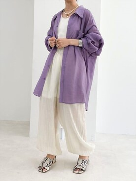 FREDY&GLOSTER stylingさん(レディース・160cm)の夏コーディネート