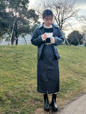 FREDY&GLOSTER stylingさん（レディース・165cm）の冬コーディネート