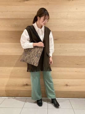 FREDY&GLOSTER stylingさん(レディース・160cm)の秋コーディネート
