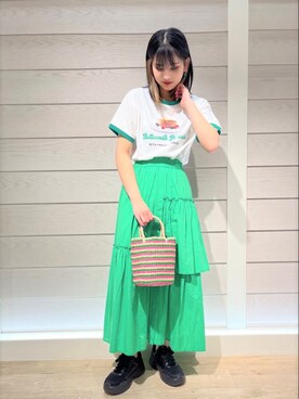 FREDY&GLOSTER stylingさん（レディース・160cm）の夏コーディネート