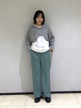 FREDY&GLOSTER stylingさん（レディース・162cm）の冬コーディネート