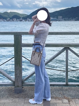 のんちさん(レディース・154cm)の夏コーディネート