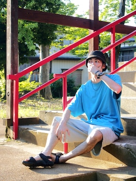 「NIKE(ナイキ)のアイテム(アクセサリー)」を使った、ゆういさん(メンズ・181cm)の秋コーディネート