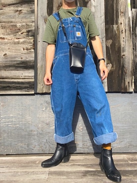 「archives（アルシーヴ）のアイテム」を使った、gennoさん（メンズ・170cm）の秋コーディネート