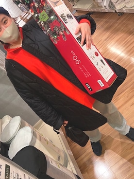 「アイテム（モッズコート）」を使った、ピヨさん（レディース・150cm）の秋コーディネート