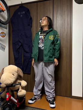 「IL BISONTE（イルビゾンテ）のアイテム」を使った、aaajiさん（メンズ・174cm）の春コーディネート