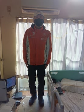 「アイテム（帽子）」を使った、ROKI(相互フォロー)さん（メンズ・183cm）の冬コーディネート