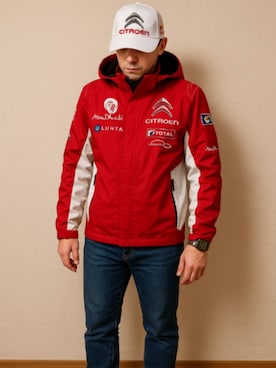 「アイテム（帽子）」を使った、ROKI(相互フォロー)さん（メンズ・183cm・50代）の冬コーディネート