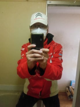 「アイテム（キャップ）」を使った、ROKI(相互フォロー)さん（メンズ・183cm）の秋コーディネート