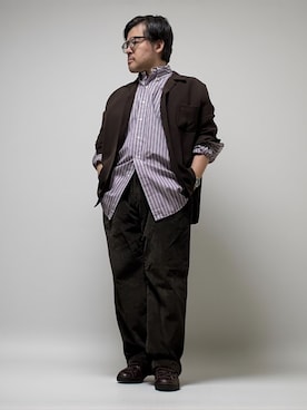 「ラルフローレン」｜テツロウ+さん（メンズ・165cm）の秋コーディネート