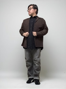 「PUMA（プーマ）のPUMA プーマ ユニセックス SPEEDCAT OG / スピードキャット OG スニーカー（スニーカー）」を使った、テツロウ+さん（メンズ・165cm）の秋コーディネート