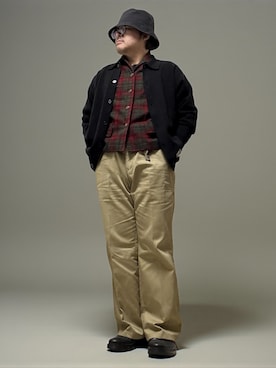 テツロウ+さん（メンズ・165cm）の秋コーディネート