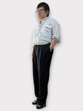 テツロウ+さん（メンズ・165cm）の夏コーディネート