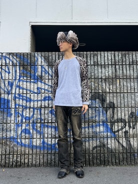 「寒い」｜「アイテム（帽子）」を使った、takatoさん（メンズ・170cm）の秋コーディネート