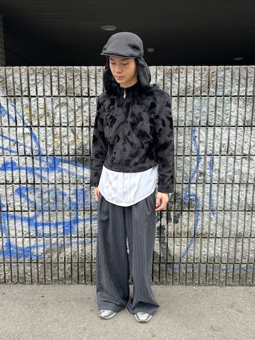 OVERRIDE x]takatõn`O/x[XuOVERRIDE  LINEN SUNSHADE HUNTING / I[o[ChiOVERRIDEbI[o[ChjvgR[fBl[g