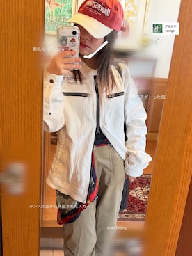 「SOMETHING（サムシング）のアイテム」を使った、fiore219さん（レディース・153cm）の冬コーディネート